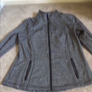 lululemon athletica Gray Full-Zip Utility Jacket